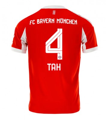 Bayern Munich Jonathan Tah #4 Replika Hjemmebanetrøje 2025-26 Kortærmet